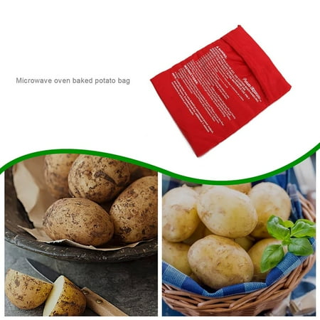 Microwave Oven Potato Bag Roasted Potatoes Microwave Oven Baking Bag Washable And Reusable Potato Pot Bag Walmart Canada
