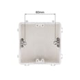 thumbnail image 3 of Unique Bargains Wall Switch Box, Deep Case Recessed Mount 86 Type Single Gang White, 10pcs, 3 of 3