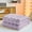 Lavender 150cm*200cm, variant on 150cm*200cm Blush Pink Bubble Gauze Quilt, Puffy Striped Lightweight Bed Comforter for Bedroom
