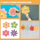 thumbnail image 4 of IDEANATEGRATE 1Jgo De Papel Con De Flores Para En Fiestas Escolares, 4 of 7