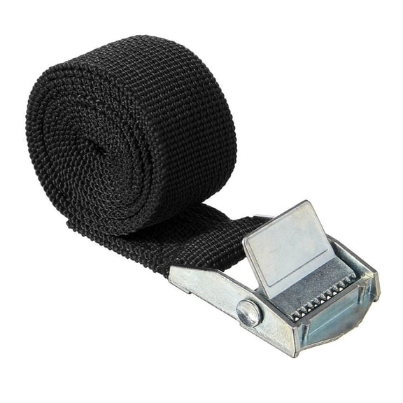 Homena 1M Lashing Strap with Buckle for Cargo Tie Down and Luggage Securing Nylon Material for Transporting Goods Safely