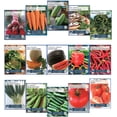 thumbnail image 4 of Sustainable Seed Instant Garden, Heirloom Vegetable, and Herb Seed Collection - 15 Varieties Non-GMO Heirloom Garden Vegetable Seeds ( w/ Greenhouse), 4 of 6