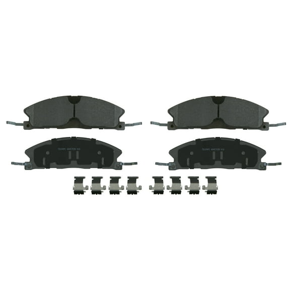 Wagner ThermoQuiet MX1611A Semi-Metallic Disc Brake Pad Set Fits select: 2013-2019 FORD EXPLORER, 2013-2019 FORD TAURUS