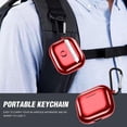thumbnail image 5 of Funda Para Auriculares Inalámbricos Compatible Con Airpods 3 2021 Galvanoplastia Tpu Funda Protectora Para Auriculares Con Mosquetón Noticed EL016605-05, 5 of 5