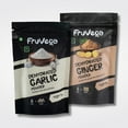 thumbnail image 1 of Fruvega Ginger & Garlic Powder Duo – 100% Natural, Instant Ginger Garlic Paste, Authentic Flavour, Long Shelf Life, 75g x  2 pack, 1 of 8