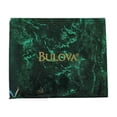 thumbnail image 3 of Bulova B0583 Green Marble Mini Mother Pearl Executive Collector Desk Clock, 3 of 4