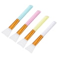 thumbnail image 1 of Brochas de Epoxi de Silicona Uxcell Rosa/Azul/Blanco/Amarillo Aplicador Brocha para Hacer Tumbler de Brillo Epoxi, Paquete de 4, 1 of 5