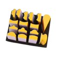 thumbnail image 2 of 16pcs/set Sanding Pad 40x100mm Shaped Hand Sanding Block Sanding Disc Grinding Sponge For Hook Banmo, 2 of 5
