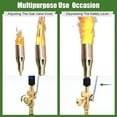 thumbnail image 2 of CURYMAY 2026 New New Propane Torch Weed Burner Kit,Weed Torches for Outside-High Output Portable Torch Gun W/ 6.56Ft Hose&Push Igniter for Weeds,Garden,Ice Melting, 2 of 5