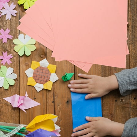 LEXSOMEO 20 Sheets of Colored Cardstock Paper DIY Craft Paper Multi-use Cardstock Paper DIY Crafting Paper