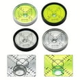 thumbnail image 4 of 1 Pcs Metal Horizontal Bubble High Precision Level Bubble Round Level 60×12mm, 4 of 4