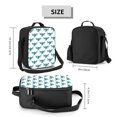 thumbnail image 2 of Disketp Cartoon Shark Bolsa Térmica Estampada para Almuerzo, Lonchera para Hombres y Mujeres Adultos, 2 of 7