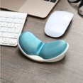 thumbnail image 2 of ZLight Anti -Skid Mousepad Mouse Pad Wrist Rest Support Mat Ergonomic Office Healthy Mouse Pad for Computer Laptop Desktop blue 1Set, 2 of 6