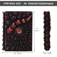 thumbnail image 3 of A5 Dragon's Eye Notepad The Appearance Is Made Of Ring Resin And Realistic Carving Process Which Is The First Choice For Halloween Gifts, 3 of 6