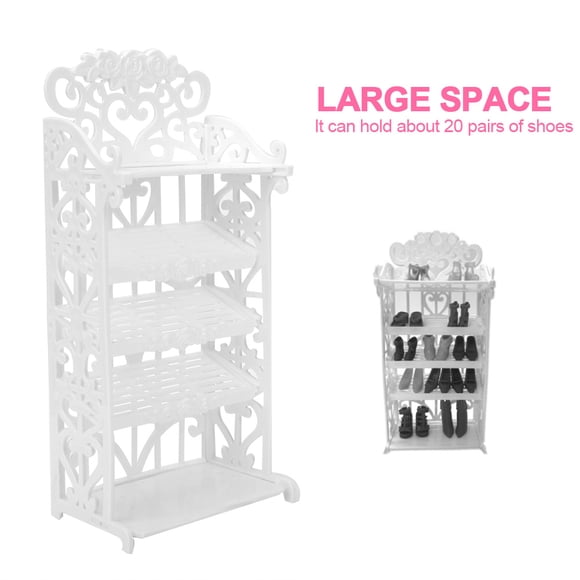 Mini Muebles De Juguete, Juguetes Duraderos Modelo De Gabinete De Zapatos, Gabinete De Zapatos De Plástico/muebles Modelo De Estante Para Niñas Para Que Jueguen Los Niños