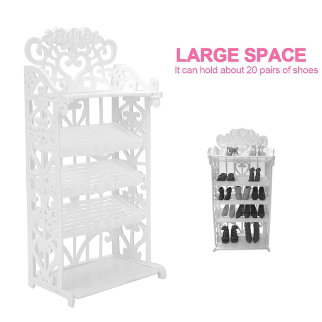 Mini Muebles De Juguete, Juguetes Duraderos Modelo De Gabinete De Zapatos, Gabinete De Zapatos De Plástico/muebles Modelo De Estante Para Niñas Para Que Jueguen Los Niños