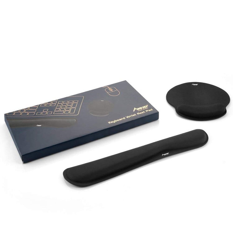 Laptop Comfortable Gel Mouse Pad With Wrist Support Soft Comfort