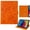 Orange, variant on Allytechgroup for iPad Pro 13 Inch Case (M5) 2025 / (M4) 2024 Folio Case with Card Slots and Kickstand, PU Leather Slim Fit Bumper Non-Slip Shocproof Protective Cover for Women Men, Blue