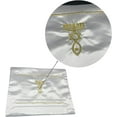 thumbnail image 3 of 3 ARCHES USA Prayer Shawl Satin Bag With Messianic Sign -Tallit and Tefillin Satin Bag Zippered., 3 of 5