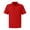 Red, variant on Domzest Men's Polo Shirts Short Sleeve Moisture Wicking Dry Golf Shirt Solid Casual Shirts for Casual Athletic Business Army Green XL