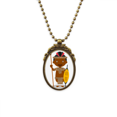 thumbnail image 1 of Tribu Sudáfrica Cartoon Collar Colgante Vintage de bronce antiguo de joyeria de lujo de regalo Unbranded  M, 1 of 3