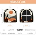 thumbnail image 3 of Boho Abstract Art Seat Covers for Dining Room Chairs Set Of 4,Stretch Printed Washable Chair Seat Cover with Elastic Ties and Button,Removable Waterproof Couch Cushion Covers, 3 of 6
