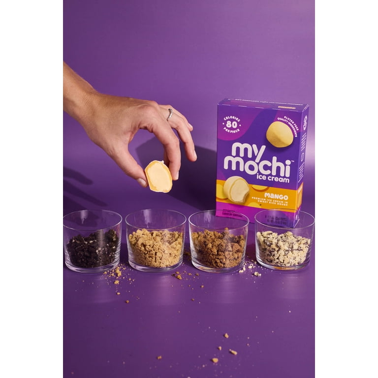 My/Mochi Ice Cream Sweet Mango, 1.25oz, 6 Count - Walmart.com