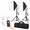 50W (3000-6000K)-16"X16"-2 Pack, variant on Softbox Photography Lighting Kit 2pack 50w Led 20"x20" Pull Soft Box