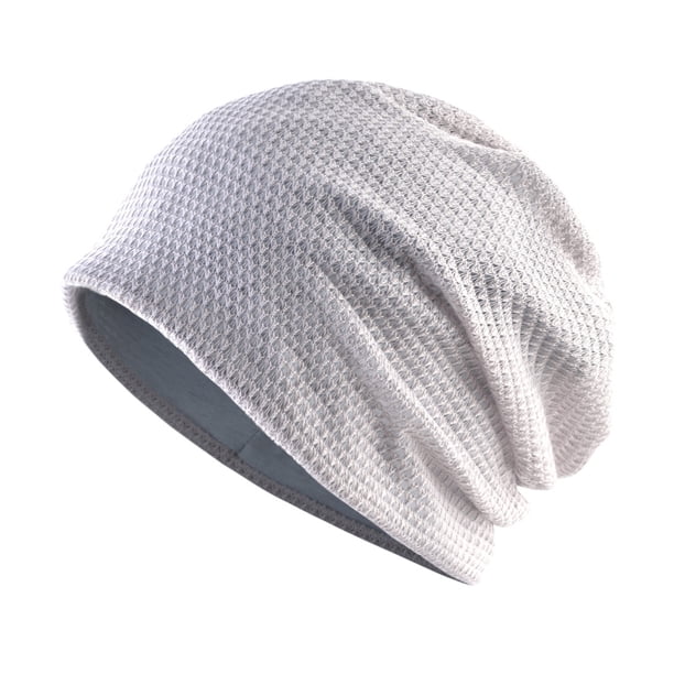 Gorro largo holgado de jersey suave y ligero para hombres y mujeres