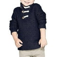 thumbnail image 1 of Boy's Knited Turtleneck Warm Sweater, 1 of 1