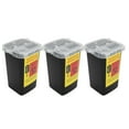 thumbnail image 1 of Sharps Container, 3pcs  Waste Needle Storage Box  Blade Syringe Needle Trash Container Case, 1 of 8