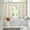 Blossom | Beige, variant on Sheer Tiers 24 Inch Short Natural Flax Linen Blend Small Cafe Curtains for Laundry Room Windows Farmhouse Rusric Curtains Rod Pocket 2 Panels Set