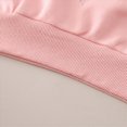 thumbnail image 6 of TOWED22 Toddler Baby Girl Clothes Waffle Knit Floral Outfits Fall Winter Long Sleeve Shirt Pants 2 Piece Girls Clothing Sets,Pink,18-24 M, 6 of 9