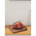 thumbnail image 2 of Small Rectangular Acacia Wood Tray, 7" L X 5.5" W X 0.75" H- Set of 4, 2 of 3