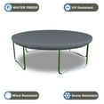 thumbnail image 6 of Trampoline Cover 12 Oz Waterproof - Patio furniture covers 100% Weather Resistant Rain snow Sun shade Round Trampoline Cover with Elastic for Snug Fit (48"Dia x 4"H, Grey), 6 of 6