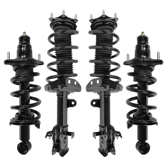 Unity Automotive Front & Rear Complete Strut Assembly Kit Fits 2007-2011 Honda CR-V, 4-11605-15085-001
