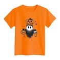 thumbnail image 5 of Staki Fall Shirts for Girls Toddler Girls Halloween Shirt Cute Tshirt Kids Outfits Short Sleeve Tees Tops 1-14Y,10-11 Years, 5 of 5