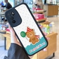 thumbnail image 2 of Exprese su personalidad: funda mate para teléfono con estampado de dibujos animados para iPhone 15 Pro Max 14 13 12 Pro 11, 2 of 4