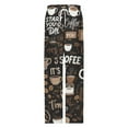 thumbnail image 4 of Coffee Pattern Pajama Pants Breathable with Pockets Pajamas For Lady Vintage Sleeping Pants Bedroom Homewear, 4 of 6