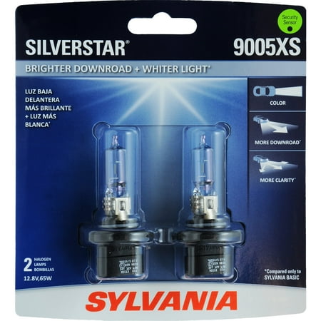 SYLVANIA 9005XS SilverStar High Performance Halogen Headlight Bulb, (Pack of (Best High Performance Headlight Bulbs)