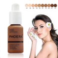 thumbnail image 2 of Base de maquillaje en crema Mineral Touch de PHOERA, 30 ml, corrector blanqueador, 2 of 5