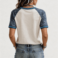 thumbnail image 4 of Womens Faith Short Sleeve Shirts Walking By Faith Tripping Constantly Highland Cow Print V Neck Shirts Christian Bible Verse Print Tee For Women, 4 of 4
