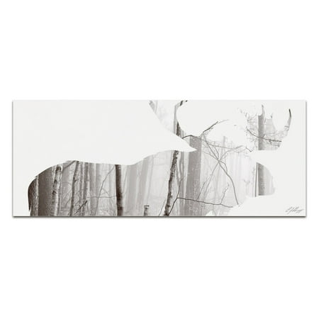 Moose Outdoor Wall - Metal Art Studio Moose Landscape Wall Art