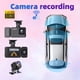 thumbnail image 5 of Grabadora de cámara de coche Dash Cam WiFi 1080P FHD - Tres lentes, delanteras, interiores, traseras | Gran angular de 170° | Detección de movimiento | Visión nocturna | Sensor G | Grabación en, 5 of 7