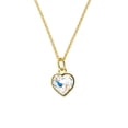 thumbnail image 1 of Collar para Mujer con Cristal  Swarovski en forma de Corazon– Bañado en Oro 14k- Collar Elegante y Brillante-Collares de Mujer de Moda- Joyería para Mujer de Moda- Regalo especial Ortiz Espinosa Temporada, 1 of 8