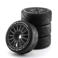 thumbnail image 3 of Labymos Remote Control Off-Road Rally Car Black Tires 103*40*80mm 4pcs Replacement for ARRMA Redcat Team, 3 of 8