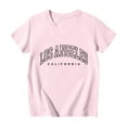 thumbnail image 3 of LUOGENLI Tank Tops for Girls 14-16 Shirts for Teen Kids Girls Child Short Sleeve Prints T Shirt Trendy Girls Fans Tops Tops for Girls 10-12 Cropped 3-4 Years, 3 of 3