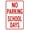 Warning Sign 2, variant on No Parking School Bus Loading Zone Warning Sign - 8"x12", Security Metal Decor for Business, Office, Home, Street, Road