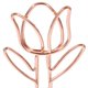 thumbnail image 3 of unbranded 10Ud Sujetadores De Tarjeta Metálicos En De Color Rosa Oro, 3 of 6