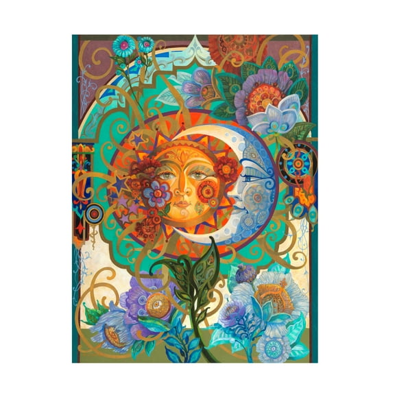 Canvas Wall Art - David Galchutt 'The Partnership' Wall Art for Living Room, Bedroom, or Office Décor by Trademark Fine Art - 24 x 32 Inches - 24x32
